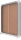 Avizier Premium Plus, interior, pluta, 8X A4, geam glisant si cheie, natur NOBO
