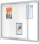 Avizier Premium Plus, interior, otel emailat, 15x A4, geam glisant si cheie, magnetic, alb NOBO 