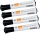 Marker pentru table si flipcharturi, varf rotund 3 mm, standard, 10 buc/cutie, negru NOBO