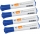 Marker pentru table si flipcharturi, varf rotund 3 mm, standard, 10 buc/cutie, albastru NOBO