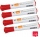 Marker pentru table si flipcharturi, varf rotund 3 mm, standard, 10 buc/cutie, rosu NOBO