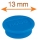 Magneti pentru table diametru 13 mm, sustin 1 coala, 10 buc/set, albastru NOBO