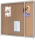 Avizier Premium Plus, interior, pluta, 15X A4, geam glisant si cheie, natur NOBO