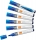 Marker pentru table si flipcharturi, cerneala lichida, varf rotund 3 mm, standard, 10 buc/cutie, albastru NOBO