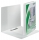 Caiet mecanic  Panorama, PP/PP, partial reciclat, certificare FSC, A4 MAXI, mecanism 2RR, inel 16 mm, alb, Leitz