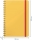 Caiet de birou  Cosy, carton laminat, coperta dura, certificare FSC, reciclabil, B5, 80 coli, cu spira, dictando, Leitz