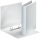 Caiet mecanic  Panorama, PP/PP, partial reciclat, certificare FSC, A5, mecanism 2DR, inel 25 mm, alb, Esselte