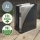 Suport vertical  Recycle, pentru documente, PS cu amprenta CO2 neutra, partial reciclat, certificare Blue Angel, reciclabil, A4, negru, Leitz