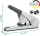 Capsator metalic Leitz 5552 de mare capacitate, partial reciclat, reciclabil, capsare plata, 60 coli, 1000 capse P5 incluse, argintiu