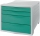 Cabinet cu sertare Colour Breeze, 4 sertare, PS, A4 Esselte