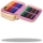 Penar echipat Jumper 3, 46 piese, 3 fermoare, Gradient Peach, CoolPack