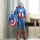 FIGURINA AVANGERS TITAN HERO BLAST GEAR: CAPTAIN AMERICA 30 CM HASBRO