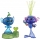 TROLLS SET 2 FIGURINE TECHNO REEF BOBBLE HASBRO