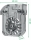 Lama pentru trimmer Office Precision A4/A3, taiere ondulata Leitz