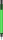 Radiera Mono Zero Neon Green, tip creion, retractabila, cu varf rotund, Tombow