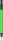 Radiera Mono Zero Neon Green, tip creion, retractabila, cu varf rotund, Tombow