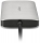 Hub USB, 4 porturi (3 USB-A, 1 USB-C), conexiune USB-C, gri Kensington