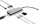 Hub USB, 4 porturi (3 USB-A, 1 USB-C), conexiune USB-C, gri Kensington