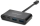 Hub USB Kensington, 4 porturi, conexiune USB-C, negru