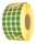 Etichete rotunde 10 mm verzi 17320 bucati/rola