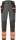 Pantaloni cu buzunare Holster detasabile, Clasa 1, Portocaliu/Gri, Regular, Portwest EV4