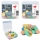 Jetoane Exte din plastic, culori pastel 80 buc/set