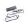 Ecuson cu ac, clip card 17X67 mm, 25 buc/cutie, Durable