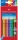 Creioane colorate 12 culori Grip 2001 cutie carton Faber-Castell