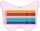 Set cadou 20 creioane colorate, Sparkle Butterfly, Faber-Castell