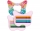 Set cadou 20 creioane colorate, Sparkle Butterfly, Faber-Castell
