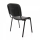 Scaun birou vizitator Felicia, fix, stofa C13, gri inchis