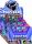 Display ascutitoare SDI 24 bucati, 16 buc, Twister Alarm si 8 buc, Twister Jumbo