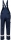 Pantaloni cu piptar de protectie FR rezistenta chimica, navy, Portwest
