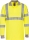 Tricou Polo cu maneci lungi Hi-Vis antistatic si ignifug, galben, regular, Modaflame, Portwest
