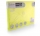 Mapa plastic Office box A5, prindere tip arici, in V, galben