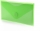 Plic Dl plastic Office box, prindere tip arici, in V, verde