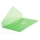 Plic Dl plastic Office box, prindere tip arici, in V, verde