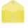 Plic card plastic Office box, prindere tip arici, tip V, galben