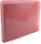 Mapa Office box A4+, din plastic, 30 mm, in V, rosu