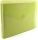 Mapa Office box A4+, din plastic, 30 mm, in V, galben