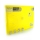 Mapa Office box A4+, din plastic, 30 mm, in V, galben