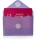 Plic plastic Office box, A6, prindere tip arici, tip V, culori asortate pastel