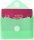 Plic plastic Office box, A6, prindere tip arici, tip V, culori asortate pastel