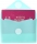 Plic plastic Office box, A6, prindere tip arici, tip V, culori asortate pastel