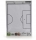 Clipboard standard Office box, A4, teren fotbal