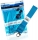 Snur textil Lanyard, Office box albastru deschis, 2 x 90 cm
