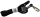 Snur textil Lanyard, Office box, rotund, negru, 0.5 x 90 cm