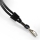 Snur textil Lanyard, Office box, rotund, negru, 0.5 x 90 cm