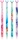 Roller gel cu rescriere, 0.5 mm, albastru, Fluffy Ears, Happy Color, diverse culori