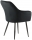 Scaun dining HTS-D19 Negru Stema Partner 